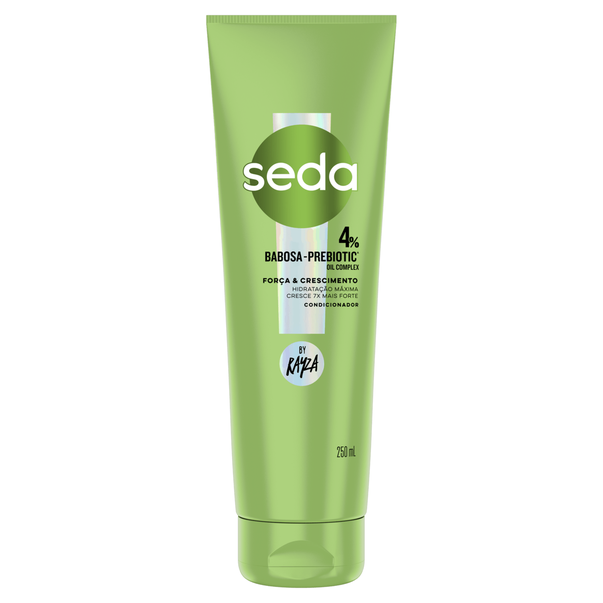 Condicionador Força e Crescimento 250ml Seda by Rayza com Babosa e Óleo de Argan