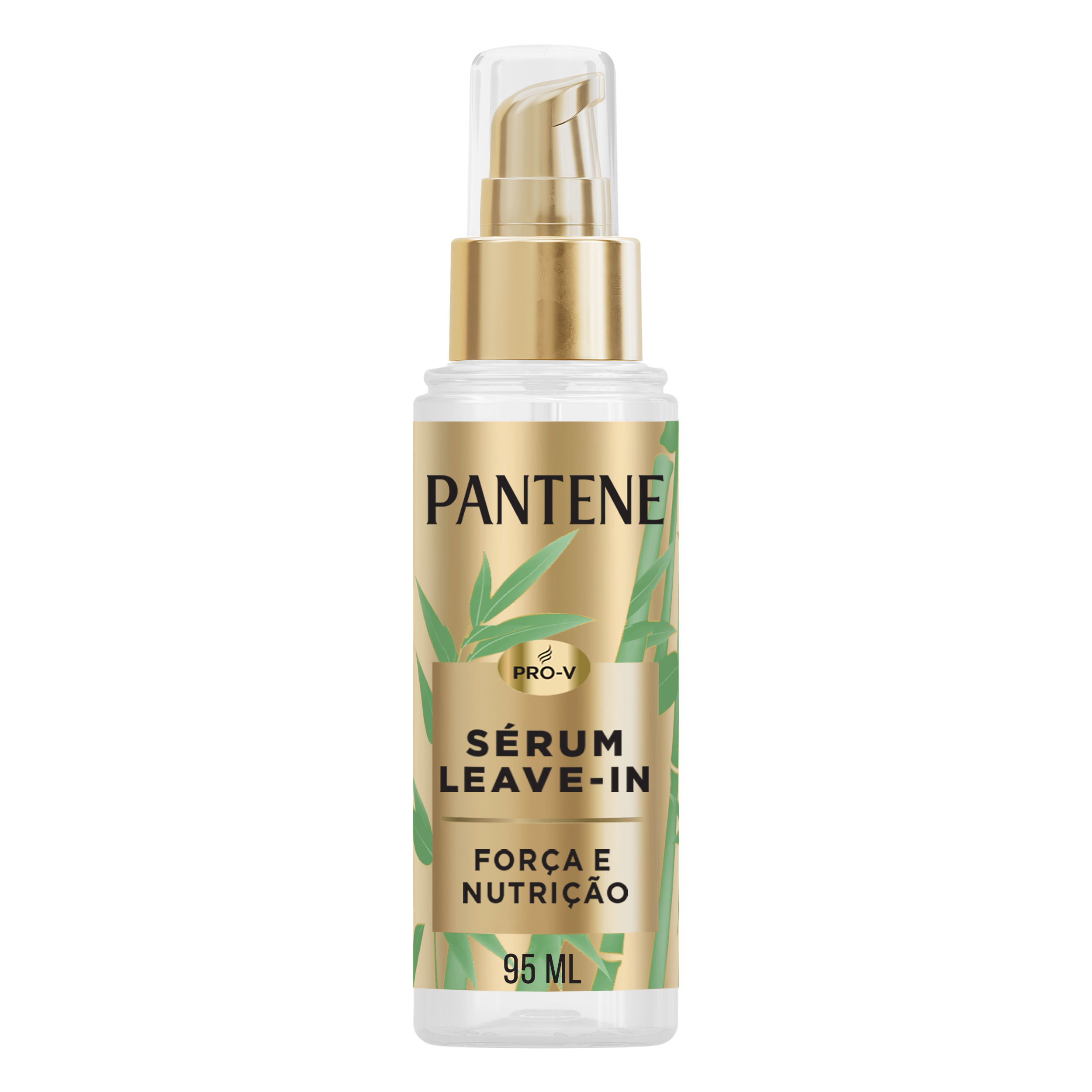 Sérum Capilar Força e Nutrição 95ml Pantene Bambu Proteção Térmica Antifrizz