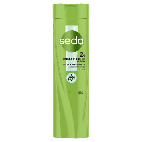 Shampoo Força e Crescimento 300ml Seda by Rayza com Babosa e Biotina