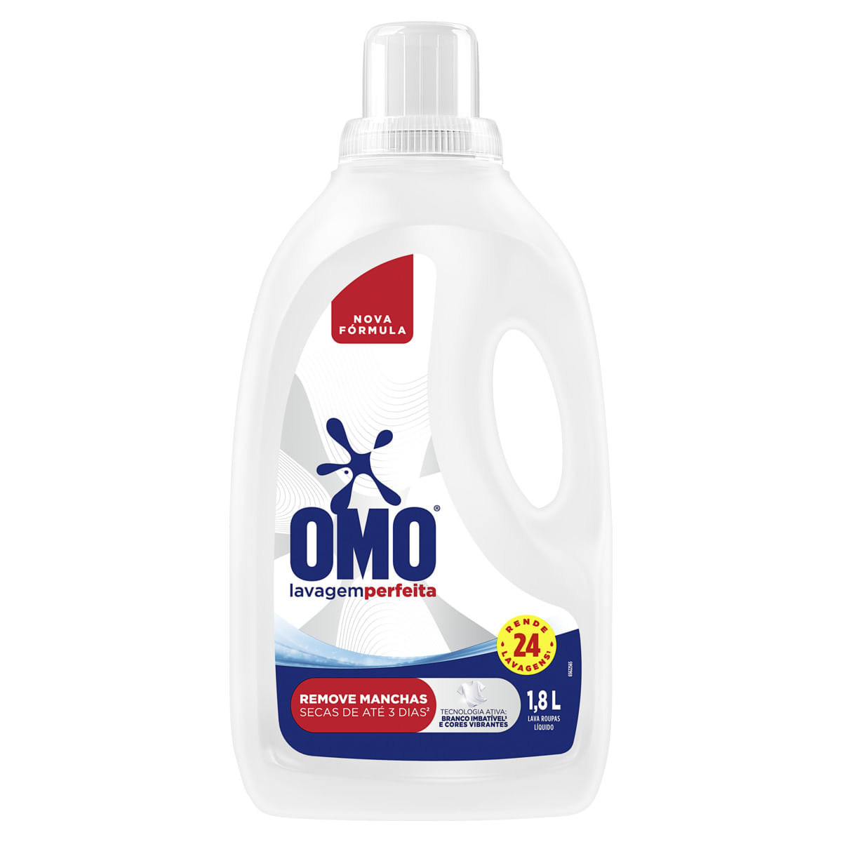 Sabão Líquido Omo Lavagem Perfeita 1,8L