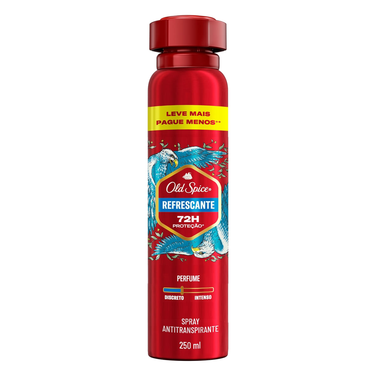 Desodorante Antitranspirante Aerossol Masculino Old Spice Refrescante 250ml