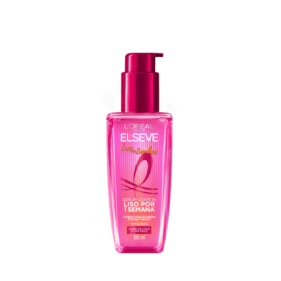 Sérum Leave-in Antifrizz e Protetor Térmico 100ml Elseve Liso dos Sonhos para Cabelos Lisos