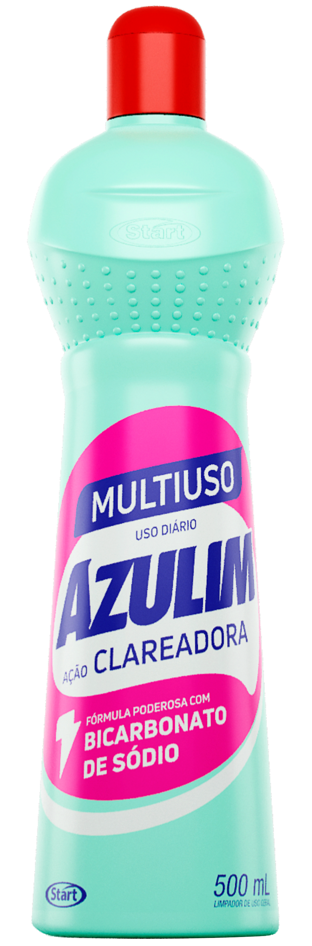Limpador Multiuso Clareador Azulim com Bicarbonato Líquido 500ml