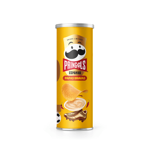 Batata Pringles Papas Bravas 100g Edição Limitada Picante