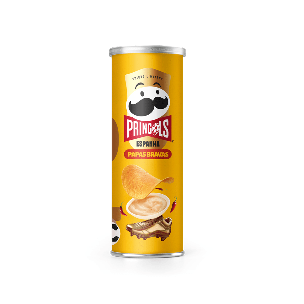 Batata Pringles Papas Bravas 100g Edição Limitada Picante