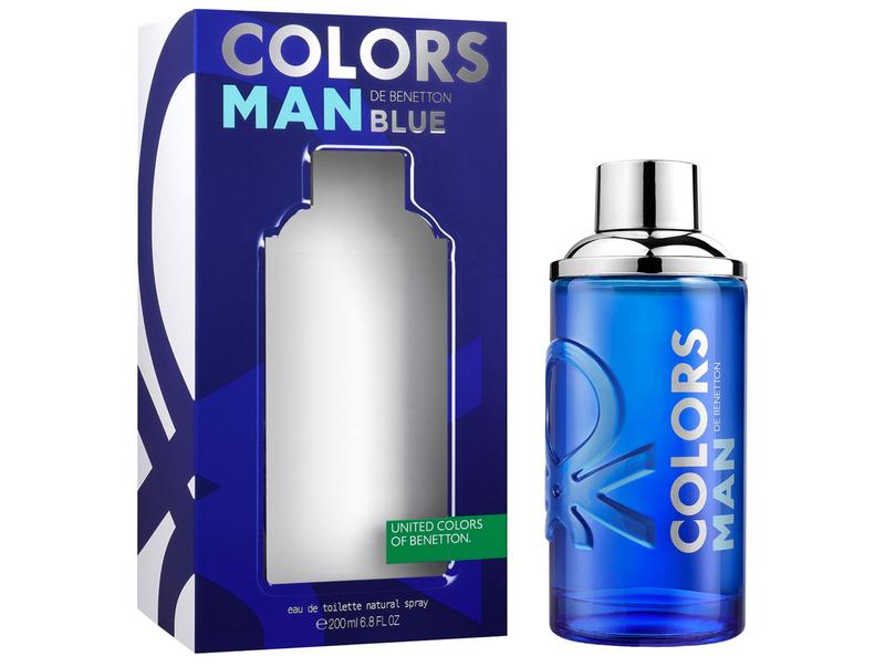 Perfume United Colors of Benetton Colors Blue Man Masculino Eau de Toilette 200ml