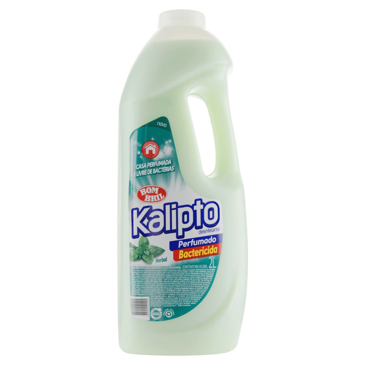 Desinfetante para Uso Geral Perfumado Bactericida Herbal Kalipto Frasco 2l