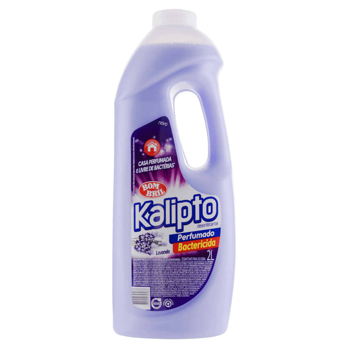 Desinfetante para Uso Geral Perfumado Bactericida Lavanda Kalipto Frasco 2l