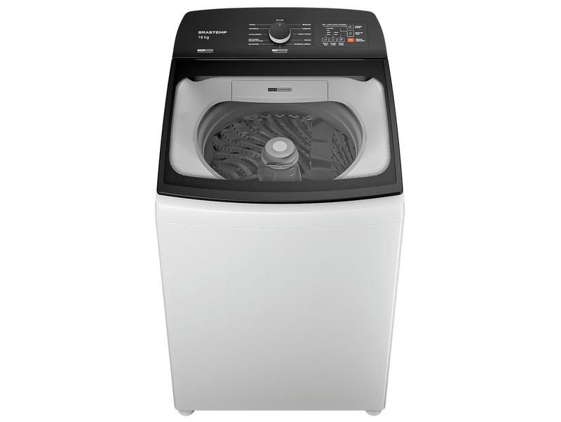 Lavadora de Roupas Brastemp 16kg BWF16AB 12 Programas Cesto Inox Branca