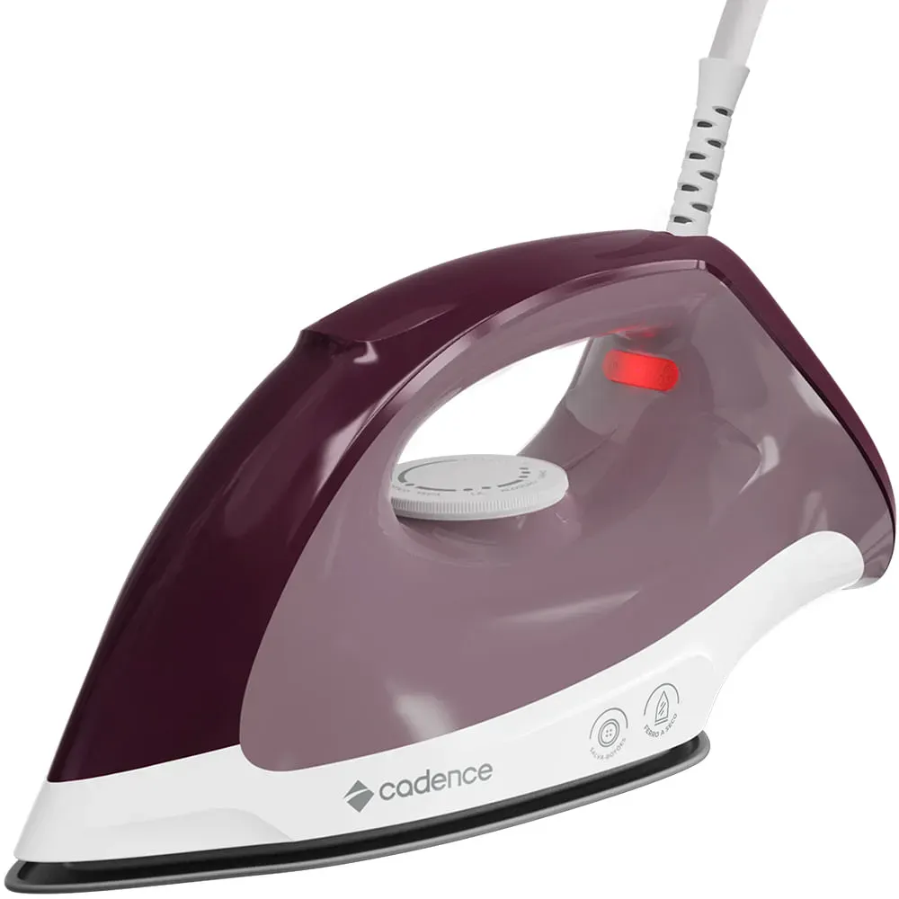 Ferro de Passar a Seco Cadence IRO120 1200W 220V Antiaderente