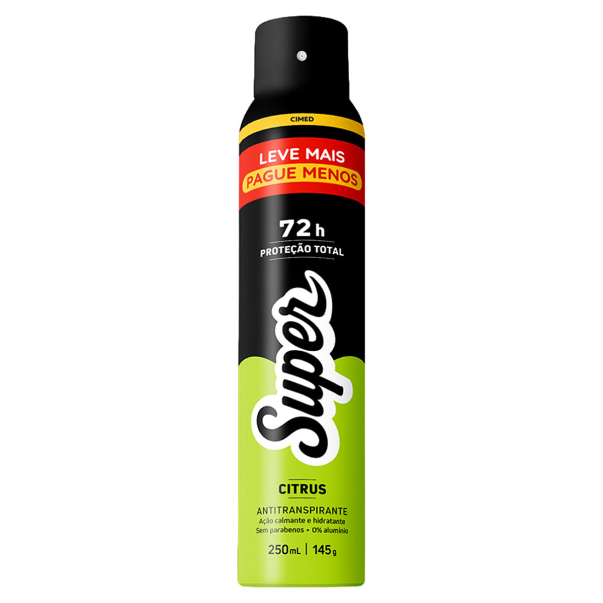 Desodorante Aerossol Super Citrus 250ml