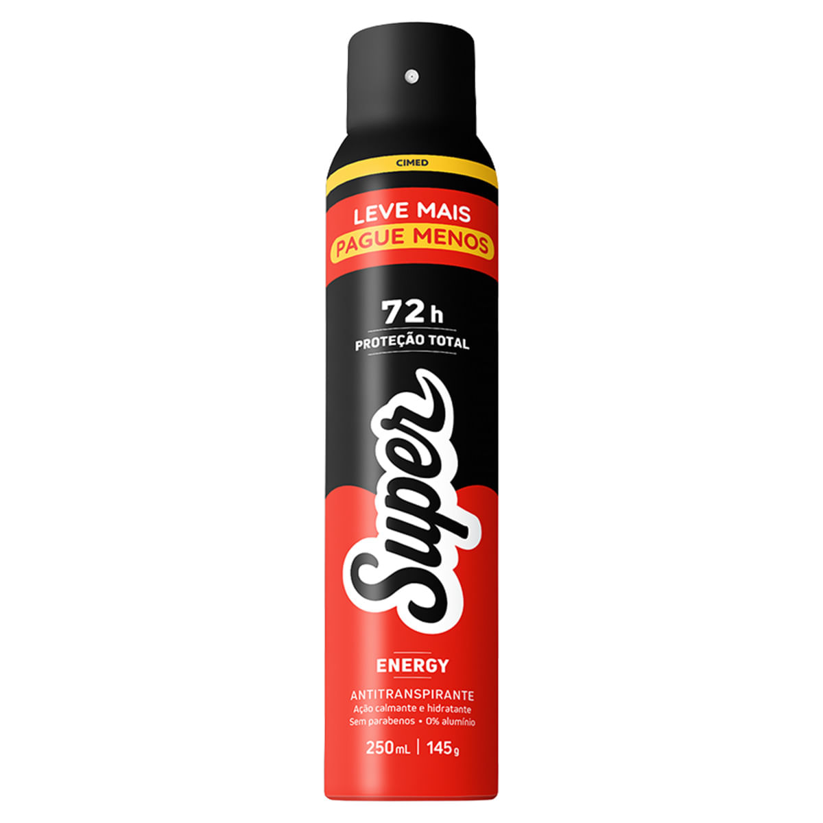 Desodorante Aerossol Super Energy 250ml