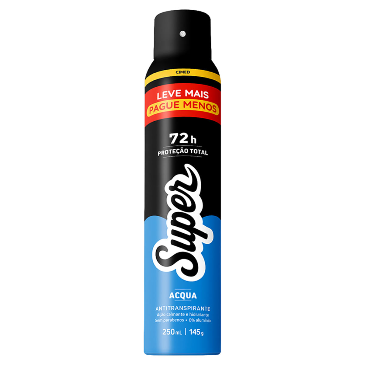 Desodorante Aerossol Super Acqua 250ml