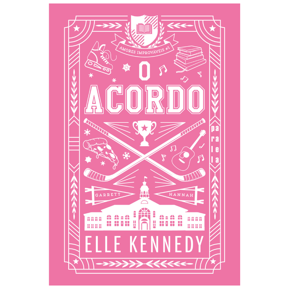 O Acordo Elle Kennedy Nova Edição Especial Capa Brochura