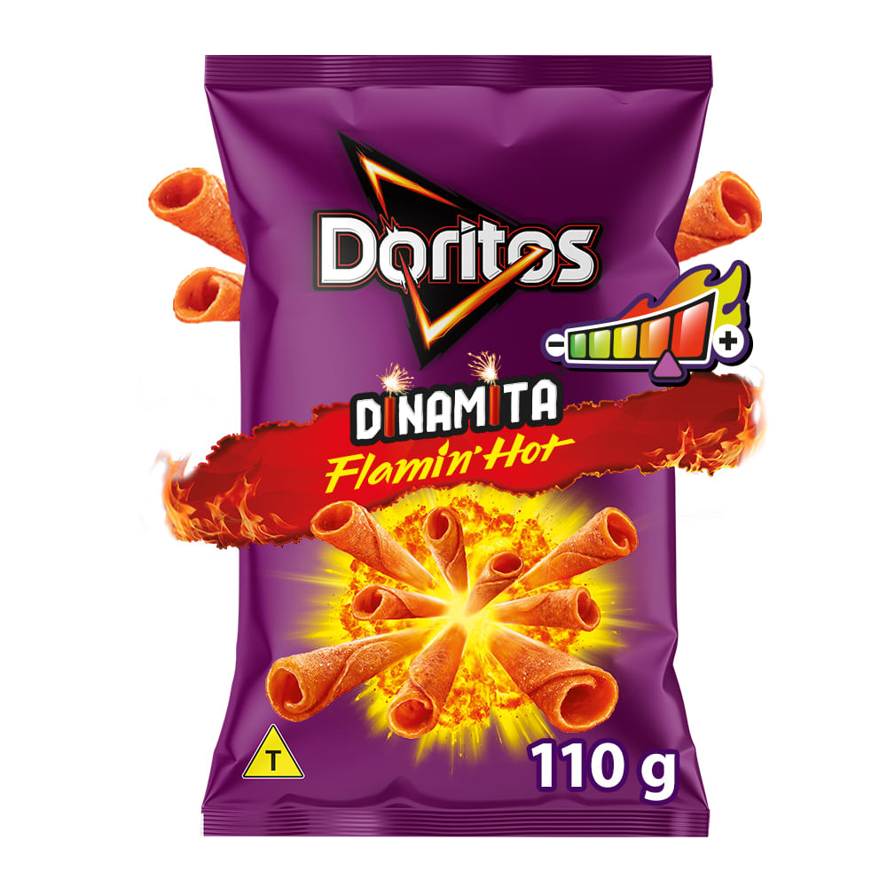 Salgadinho Doritos Dinamita Flamin Hot 110g