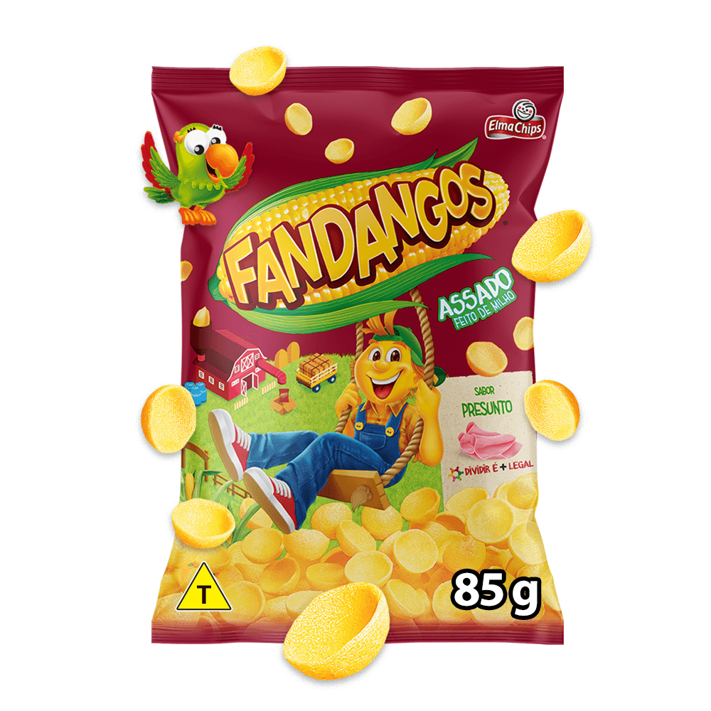 Salgadinho de Milho Presunto Elma Chips 85g Assado
