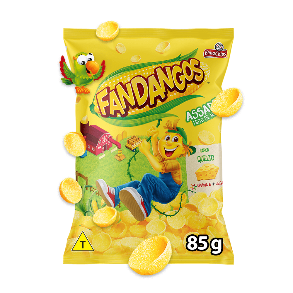 Salgadinho de Milho Queijo Elma Chips 85g Assado