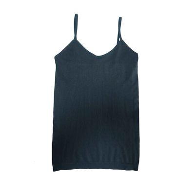 Camisete Feminina Basic+ LAF641 Poliéster e Elastano Preta GG