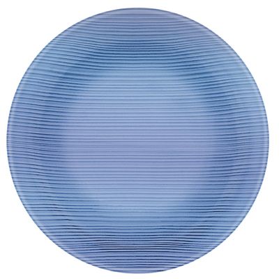 Prato de Sobremesa Vidro Temperado 19cm Duralex Sky Azul Resistente