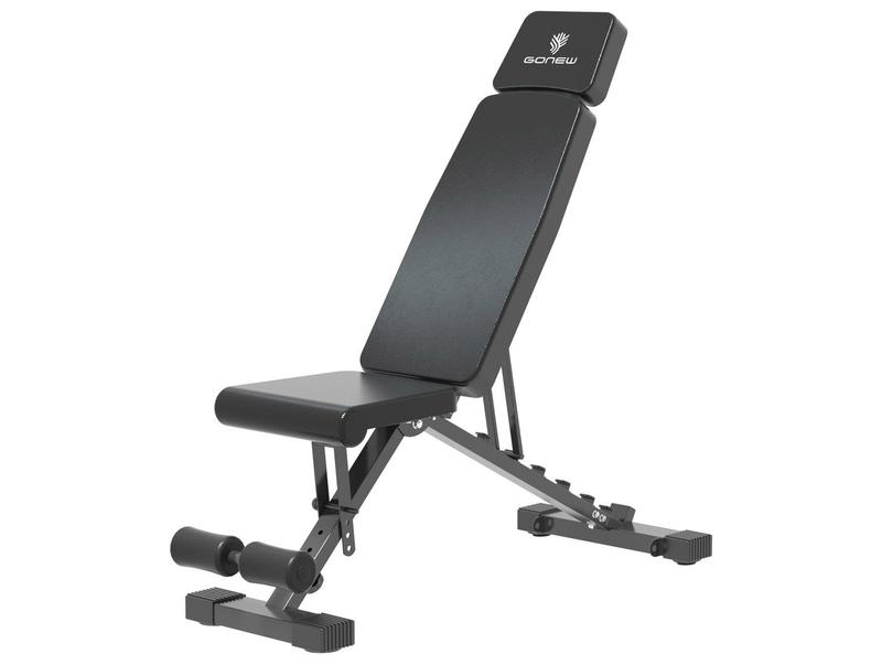 Banco de Musculação Regulável Dobrável 7 Níveis até 110kg Go New DDS-1231B