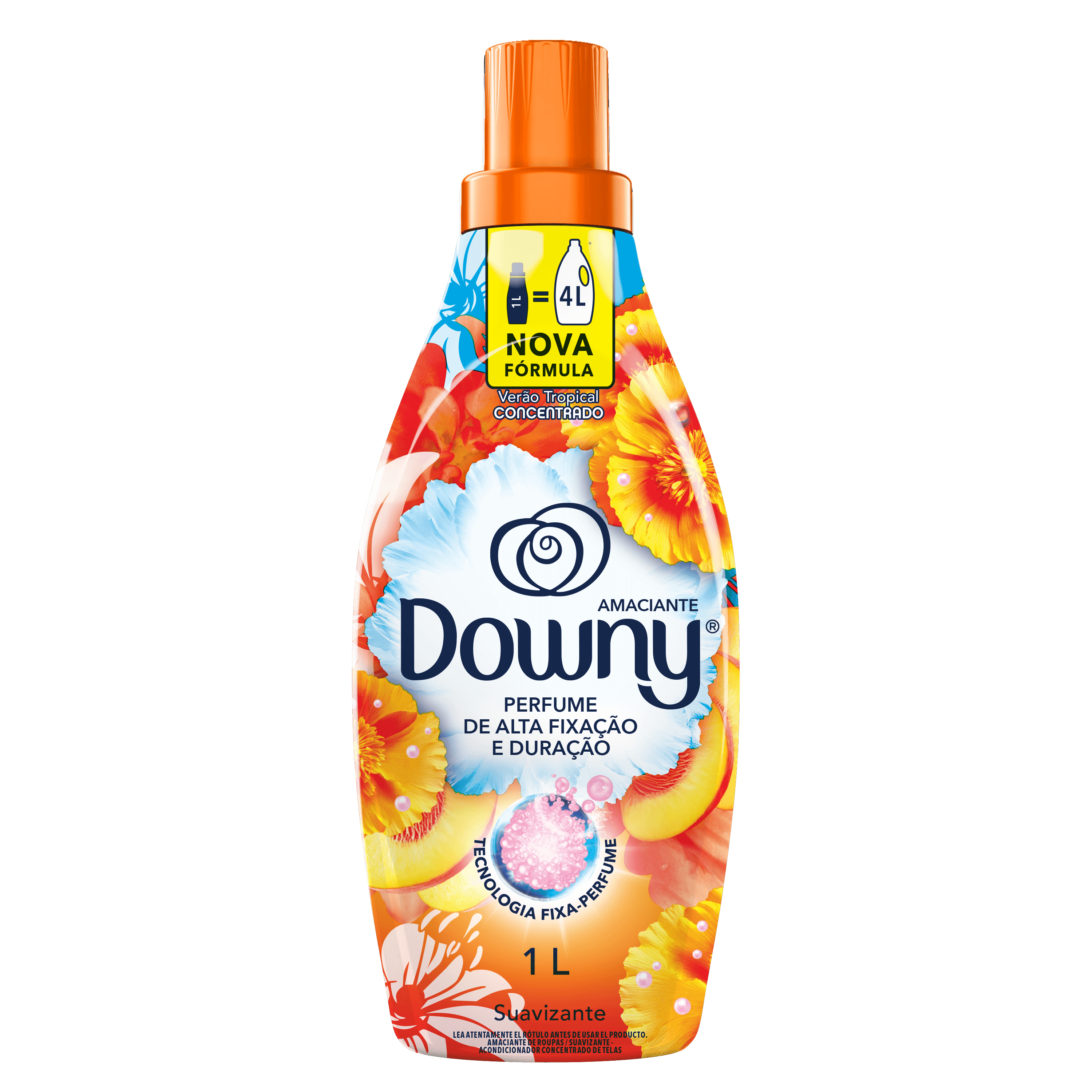 Amaciante Concentrado Downy Verão Tropical Líquido 1L