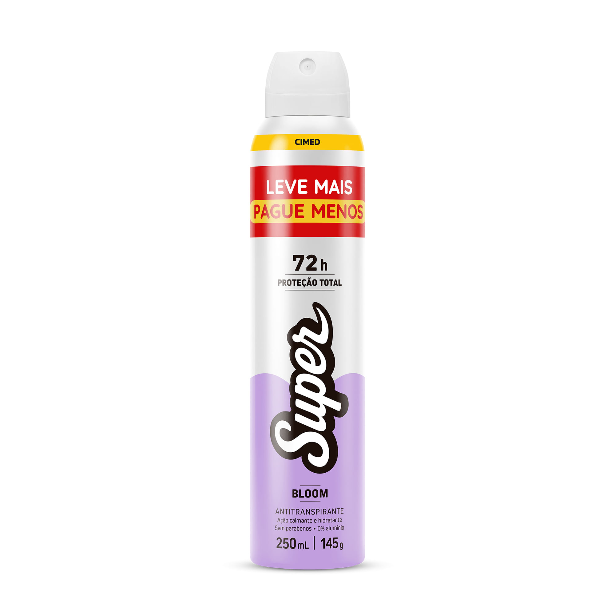 Desodorante Aerossol Super Bloom 250ml