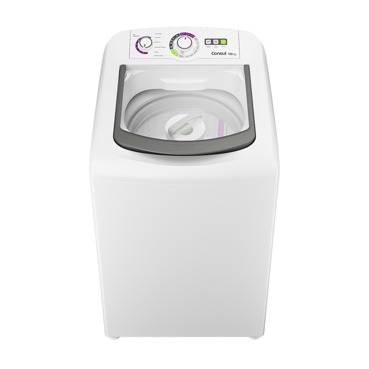 Máquina de Lavar Consul 10 kg Branca com Dosagem Econômica - CWB10BB