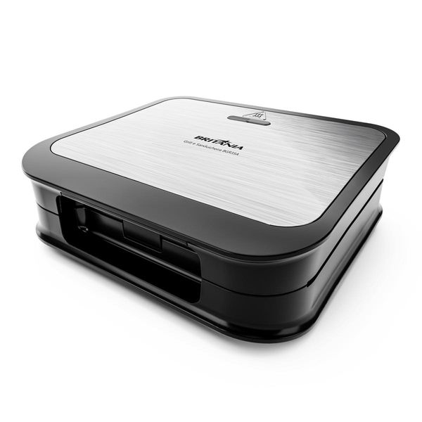 Grill e Sanduicheira Britânia 2 em 1 Redstone 850W BGR35A 127V