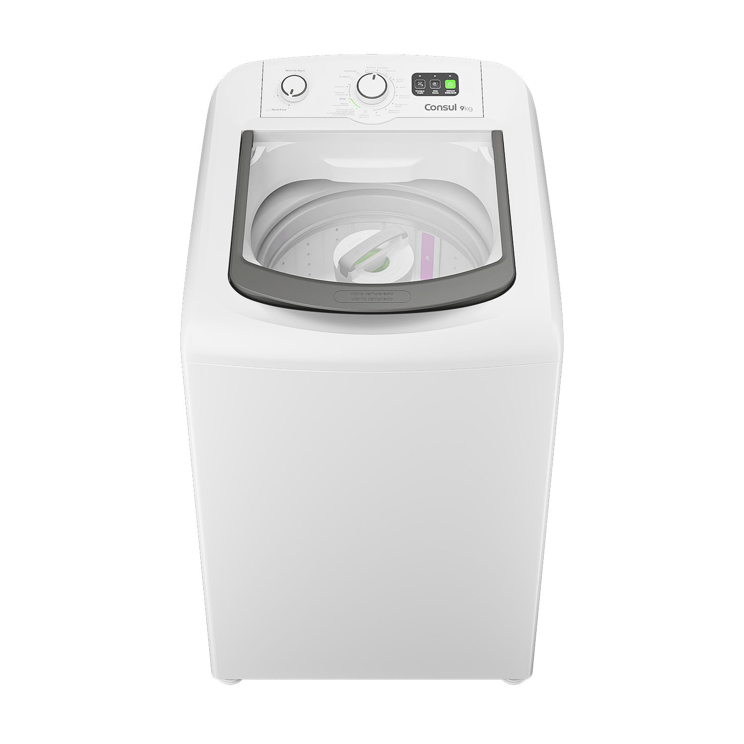 Máquina de Lavar Consul 9kg Branca com Dosagem Econômica - CWM09AB