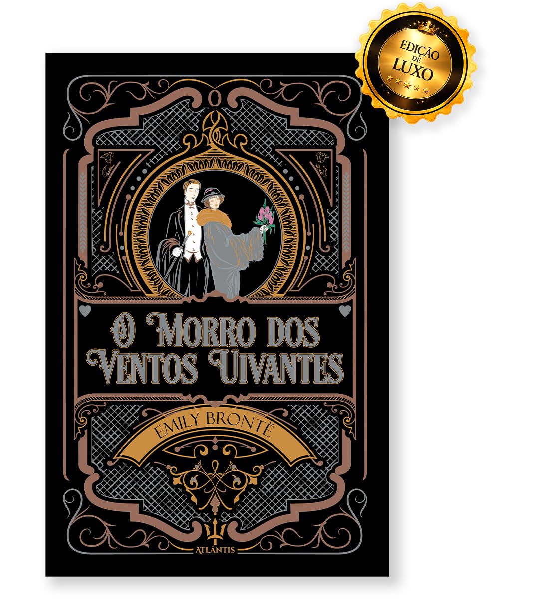 Livro - O Morro dos Ventos Uivantes Emily Brontë Edição de Luxo Capa Dura