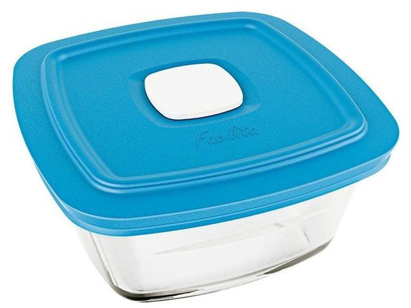 Pote de Vidro Marinex com Tampa Unitário