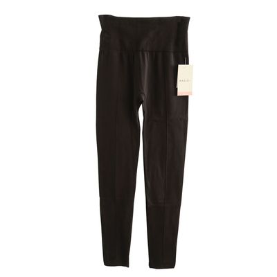 Calça Legging Sem Costura Cintura Alta Basic+ Poliéster Preta G