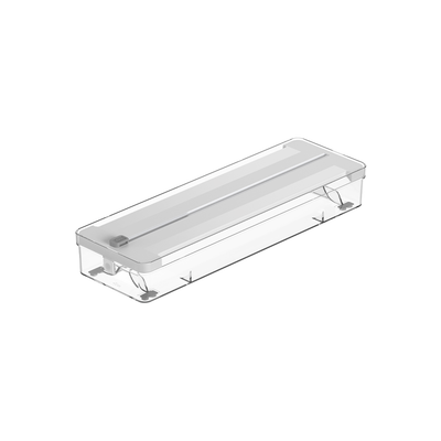 Organizador de Rolos Plástico 37,5cm Ou Cortador Duplo com Ventosa