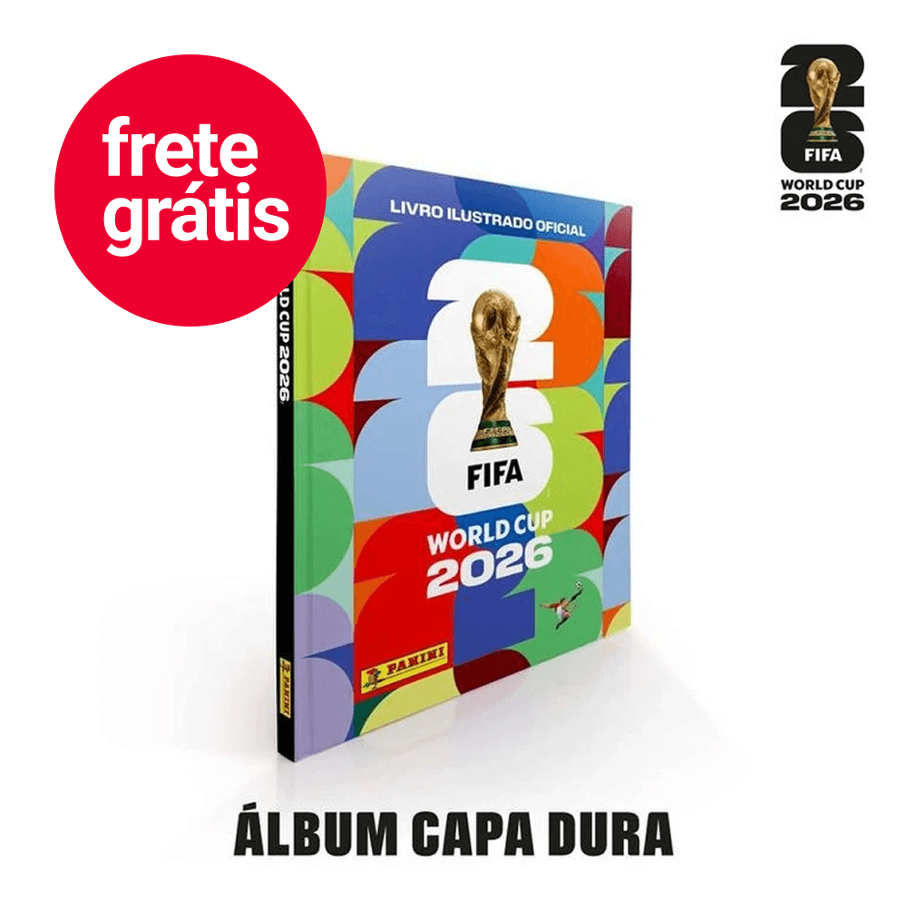 Álbum de Figurinhas Capa Dura Copa do Mundo FIFA 2026 EUA Panini