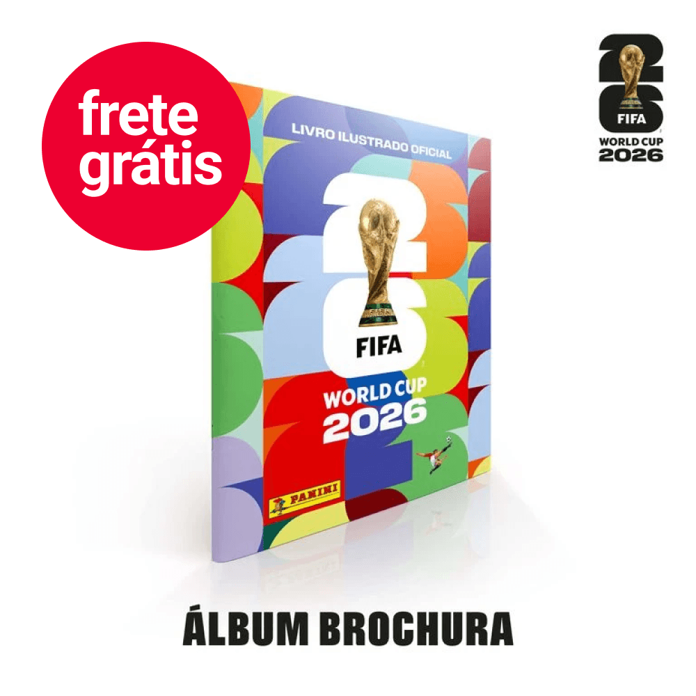 Álbum de Figurinhas Brochura Copa do Mundo FIFA 2026 EUA Panini