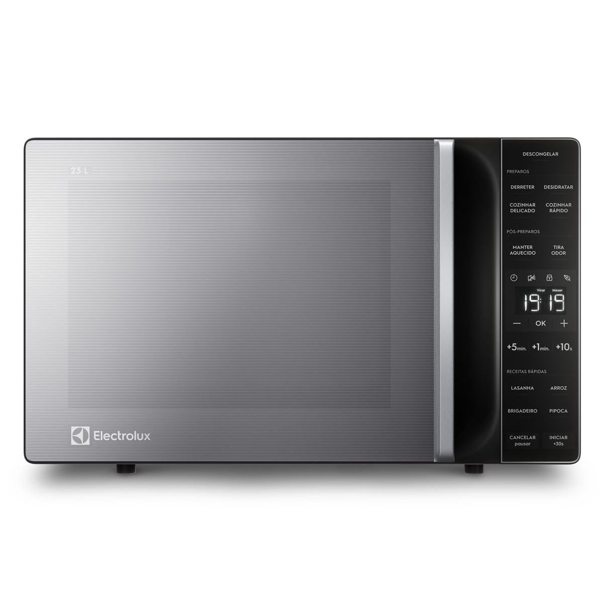 Micro-Ondas Electrolux 23l Efficient Me23s Prata