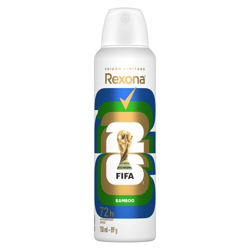Desodorante Antitranspirante Feminino Rexona Bamboo 150ml