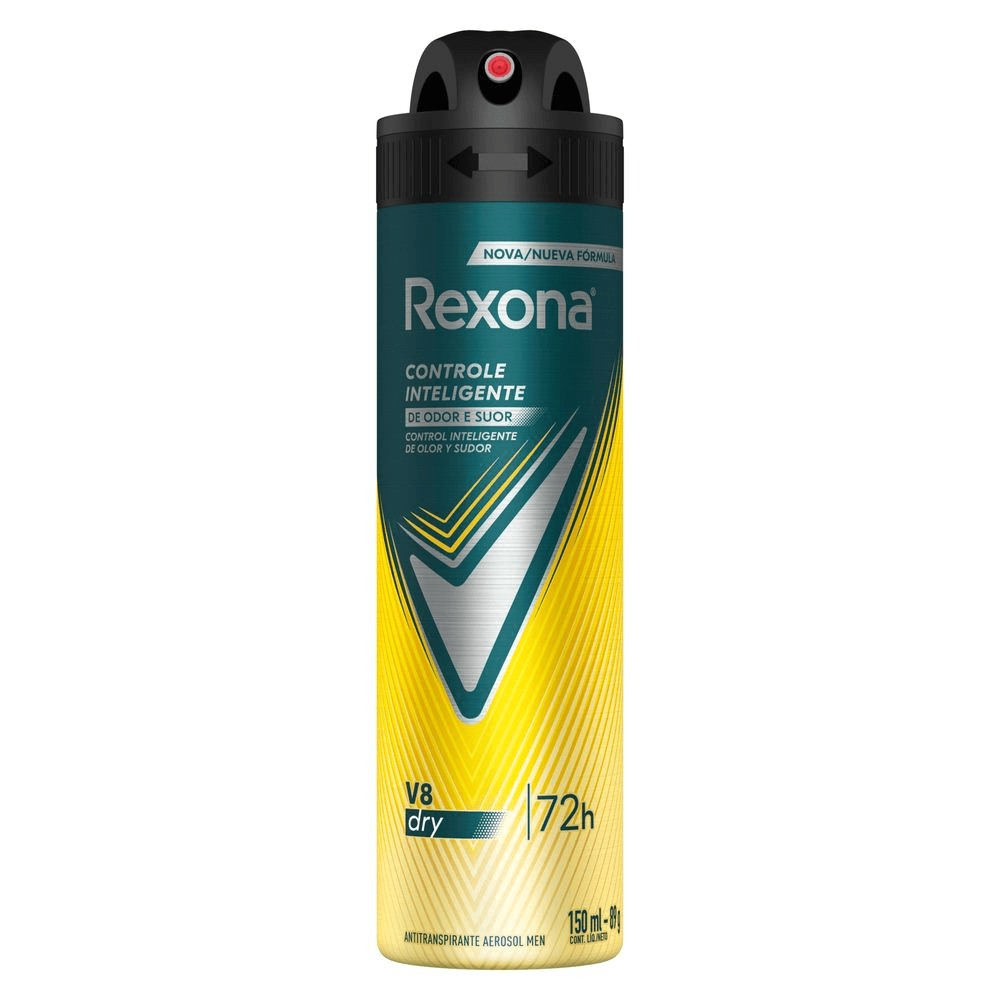 Desodorante Antitranspirante Masculino Rexona V8 150ml