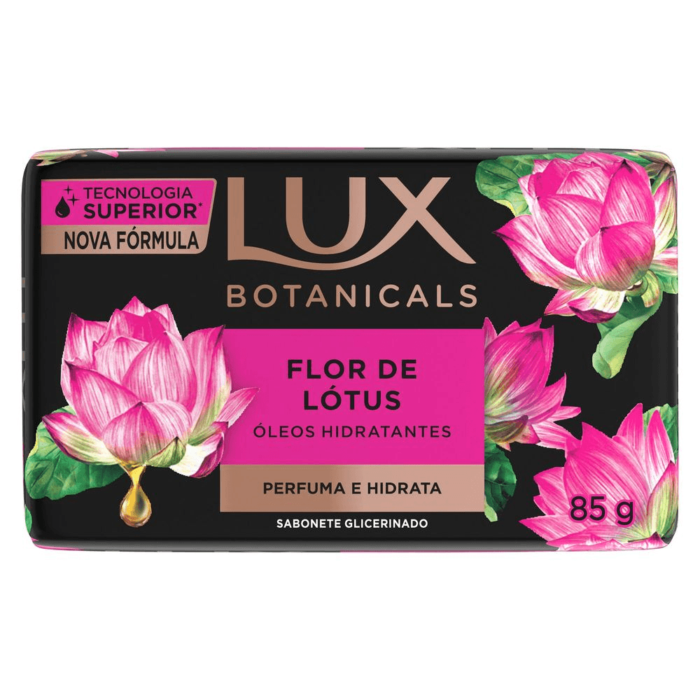 Sabonete em Barra Glicerinado Lux Botanicals Flor de Lótus 85g