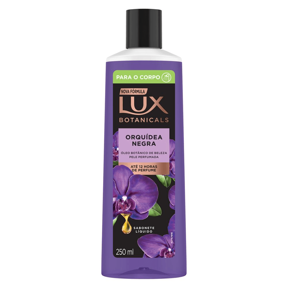 Sabonete Líquido Hidratante Lux Botanicals Orquídea Negra 250ml