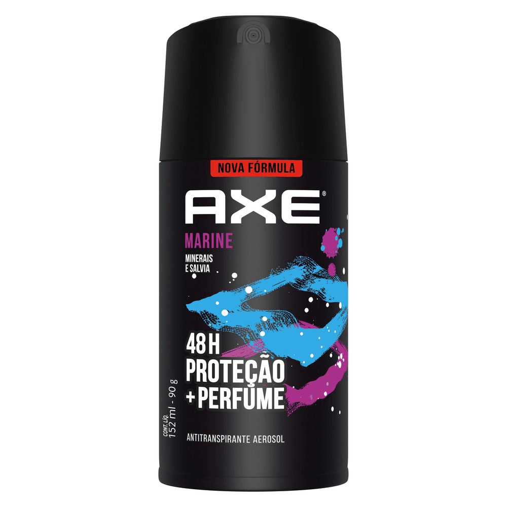 Desodorante Antitranspirante Masculino Axe Marine 152ml