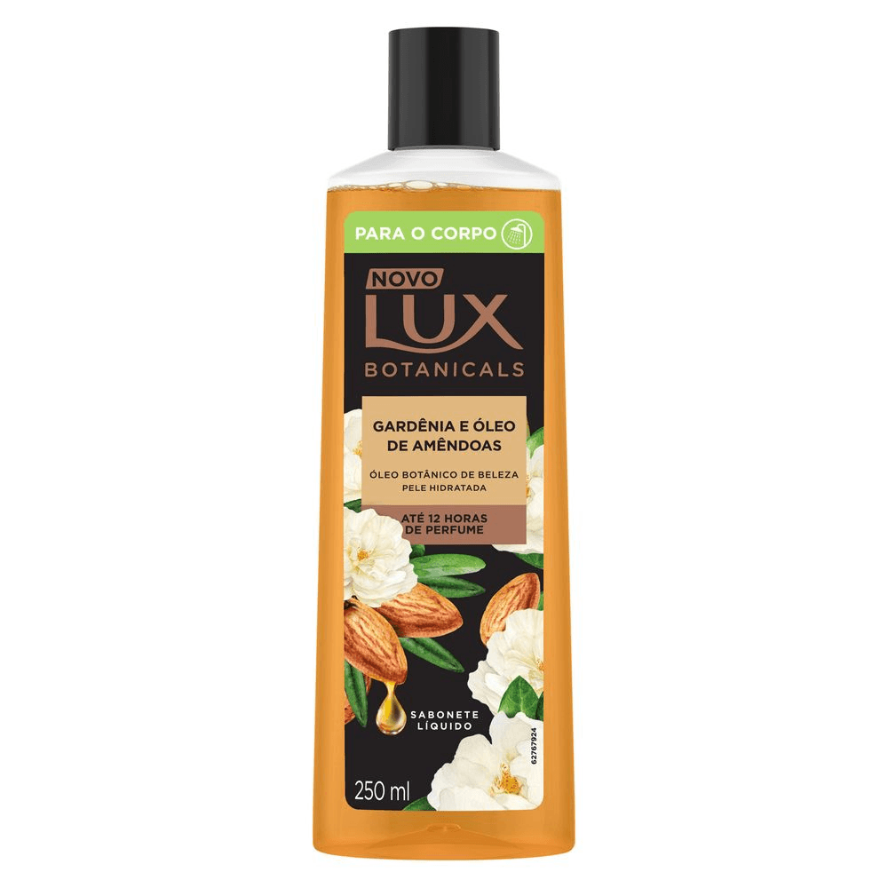 Sabonete Líquido Hidratante Lux Botanicals Gardênia e Óleo de Amêndoas 250ml