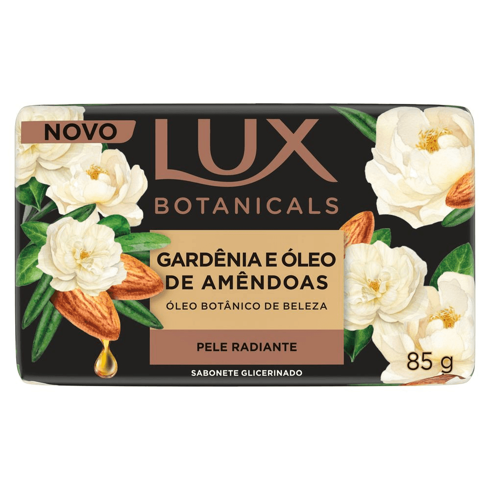 Sabonete em Barra Hidratante Lux Botanicals Gardênia e Óleo de Amêndoas 85g