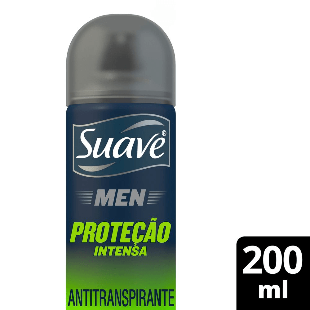 Desodorante Antitranspirante Masculino Suave Proteção Intensa 200ml