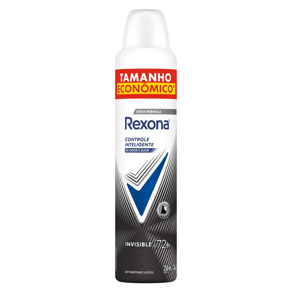 Desodorante Antitranspirante Feminino Rexona Invisible 250ml