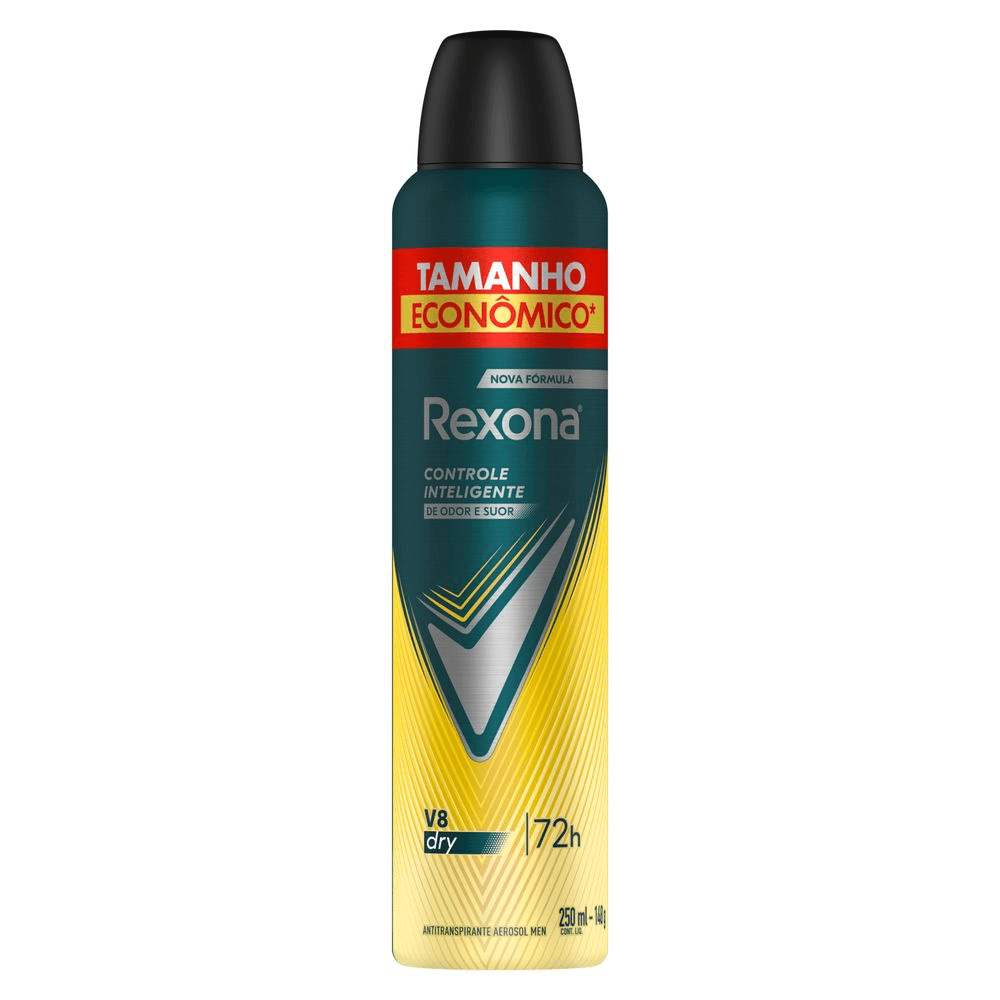 Desodorante Antitranspirante Masculino Rexona Men V8 250ml
