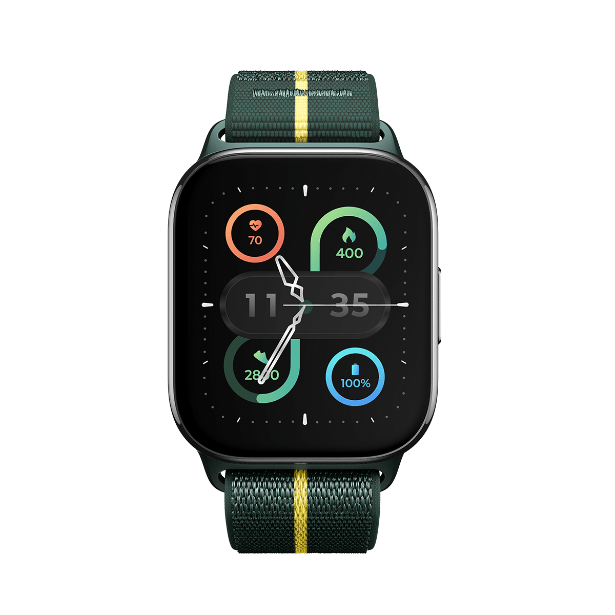 Motorola Moto Watch Fit 1.9" OLED GPS IP68 Moto AI Verde Trekking Smartwatch Android