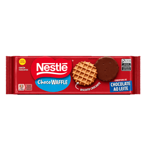 BISC CHOCO WAFFLE 80G NESTLE