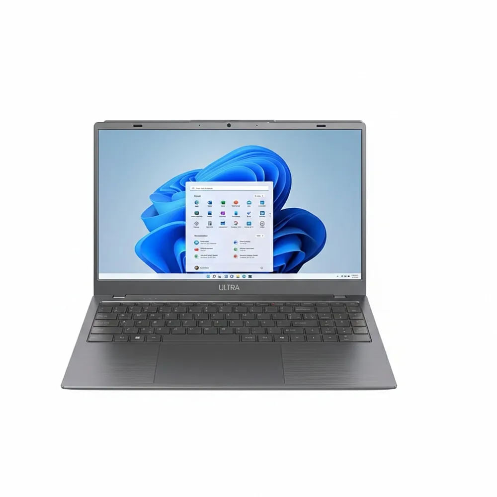 Notebook Ultra Intel Pentium Gold 6500Y 8GB RAM 128GB eMMC 15.6" Full HD Windows 11 UB366 Prata