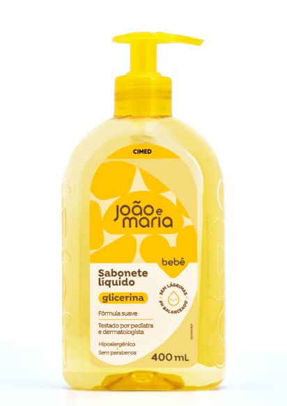 JOAO E MARIA SAB LIQ GLICERINA 400ML